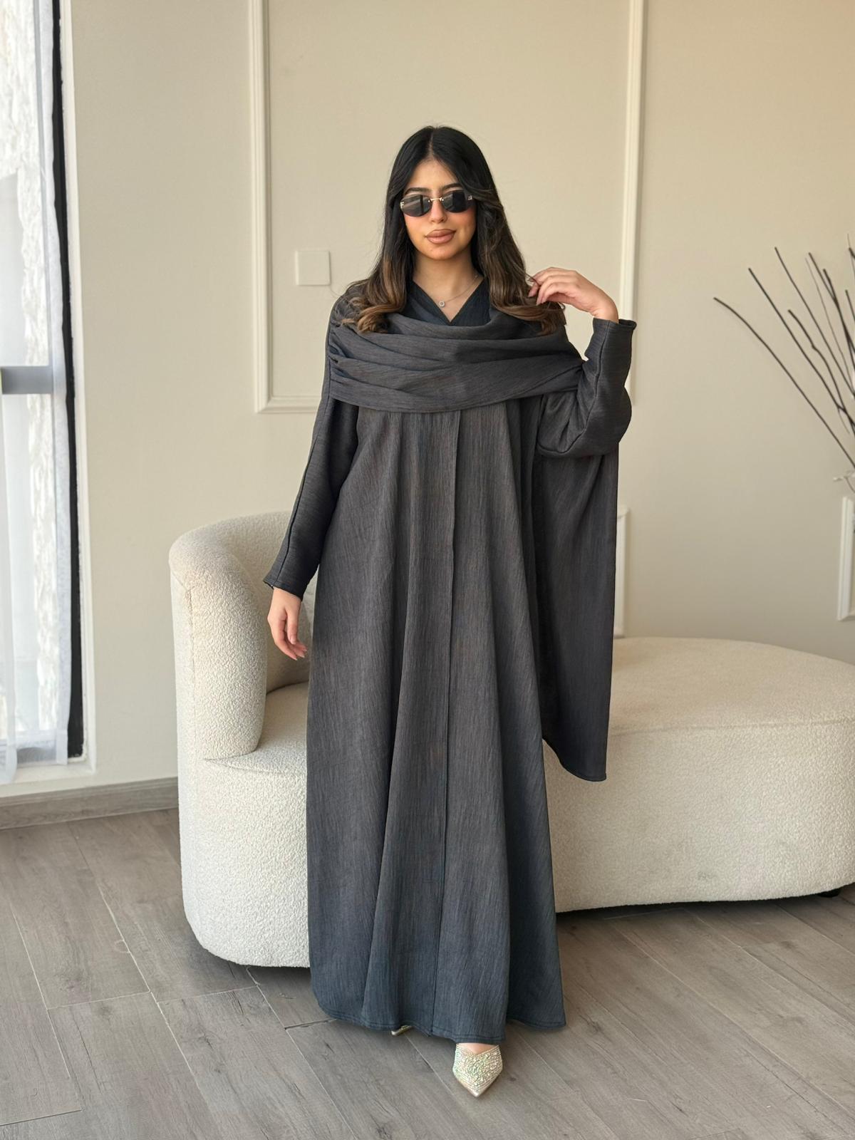 Fokru Fabric Abaya